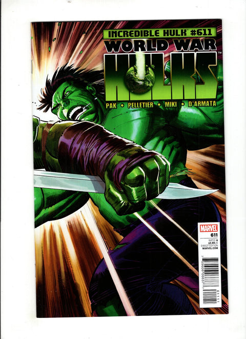 The Incredible Hulk, Vol. 1 #611 (Cvr A) (2010) John Romita Jr. Wraparound A John Romita Jr. Wraparound Buy & Sell Comics Online Comic Shop Toronto Canada