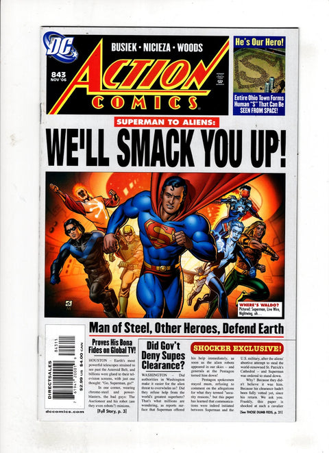 Action Comics, Vol. 1 #843 (2006) Buy & Sell Comics Online Comic Shop Toronto Canada