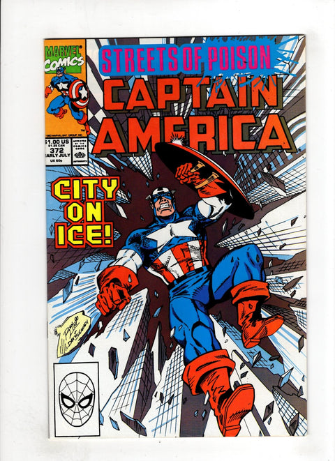 Captain America, Vol. 1 #372 (1990) Buy & Sell Comics Online Comic Shop Toronto Canada