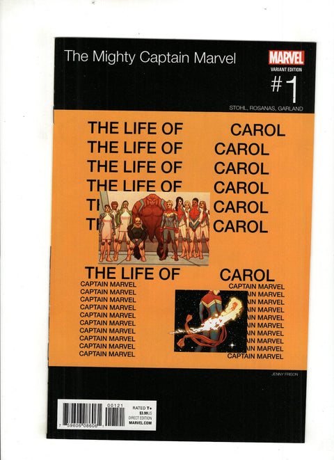 The Mighty Captain Marvel #1 (Cvr B) (2017) Variant Jenny Frison Marvel Hip-Hop B Variant Jenny Frison Marvel Hip-Hop Buy & Sell Comics Online Comic Shop Toronto Canada