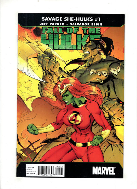 Fall of the Hulks: The Savage She-Hulks #1 (Cvr A) (2010) J. Scott Campbell A J. Scott Campbell Buy & Sell Comics Online Comic Shop Toronto Canada