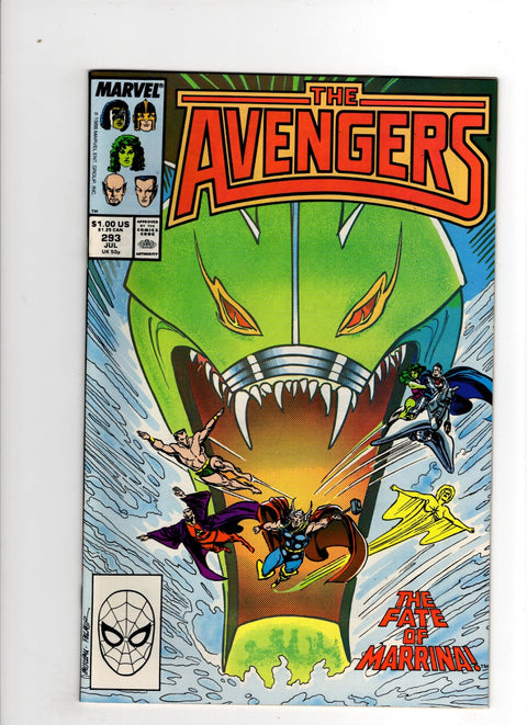 The Avengers, Vol. 1 #293 (1988) Buy & Sell Comics Online Comic Shop Toronto Canada