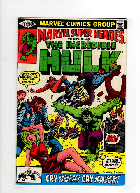 Marvel Super-Heroes, Vol. 1 #99 (1981) Buy & Sell Comics Online Comic Shop Toronto Canada
