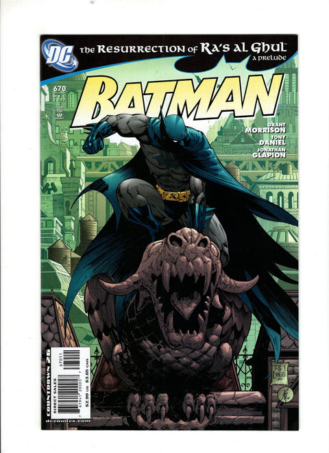 Batman, Vol. 1 #670 (Cvr A) (2007) A Buy & Sell Comics Online Comic Shop Toronto Canada