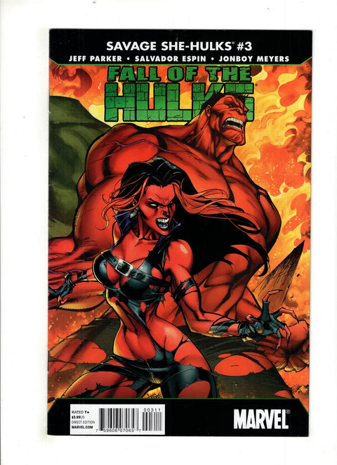 Fall of the Hulks: The Savage She-Hulks #3 (Cvr A) (2010) J. Scott Campbell A J. Scott Campbell Buy & Sell Comics Online Comic Shop Toronto Canada