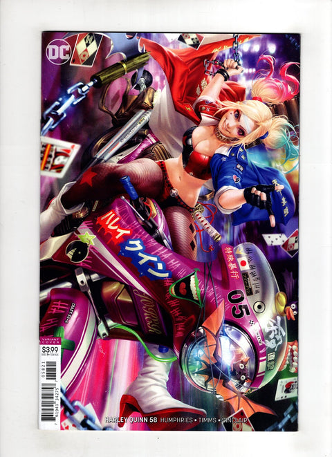 Harley Quinn, Vol. 3 #58 (Cvr B) (2019) Variant Derrick Chew Cove B Variant Derrick Chew Cove Buy & Sell Comics Online Comic Shop Toronto Canada