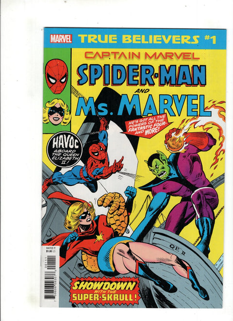 True Believers: Captain Marvel Spider-man & Ms Marvel #1 (2019) Buy & Sell Comics Online Comic Shop Toronto Canada