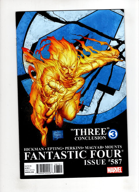 Fantastic Four, Vol. 3 #587 (2011) 2nd Printing Joe Quesada 2nd Printing Joe Quesada Buy & Sell Comics Online Comic Shop Toronto Canada