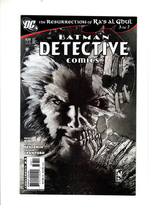 Detective Comics, Vol. 1 #838 (Cvr A) (2007) A Buy & Sell Comics Online Comic Shop Toronto Canada
