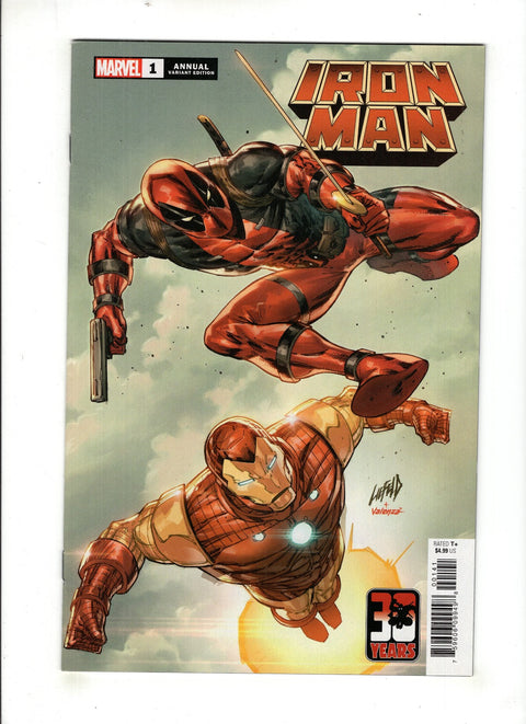 Iron Man, Vol. 6 Annual #1 (Cvr D) (2021) Rob Liefeld Deadpool 30th Anniversary D Rob Liefeld Deadpool 30th Anniversary Buy & Sell Comics Online Comic Shop Toronto Canada