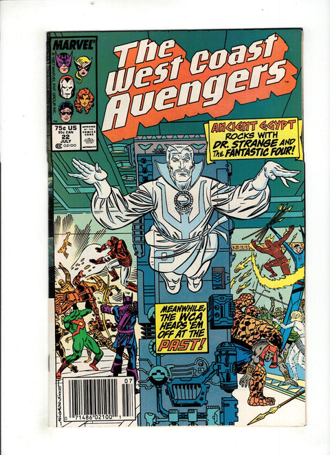 The West Coast Avengers, Vol. 2 #22 (1987) Newsstand Edition