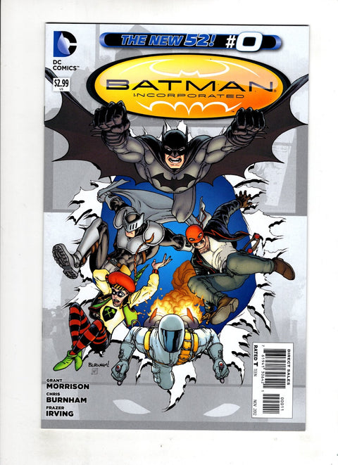 Batman Incorporated, Vol. 2 #0 (Cvr A) (2012) Chris Burnham A Chris Burnham Buy & Sell Comics Online Comic Shop Toronto Canada