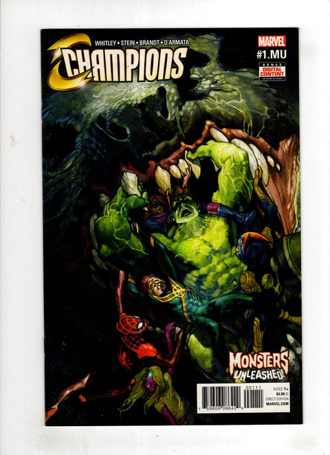 Champions, Vol. 2 (Marvel) #1.MU (Cvr A) (2017) Simone Bianchi A Simone Bianchi Buy & Sell Comics Online Comic Shop Toronto Canada