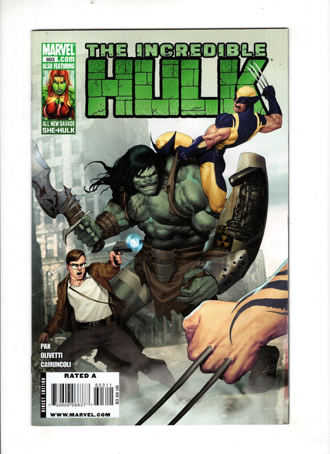 The Incredible Hulk, Vol. 1 #603 (Cvr A) (2009) Ariel Olivetti A Ariel Olivetti Buy & Sell Comics Online Comic Shop Toronto Canada