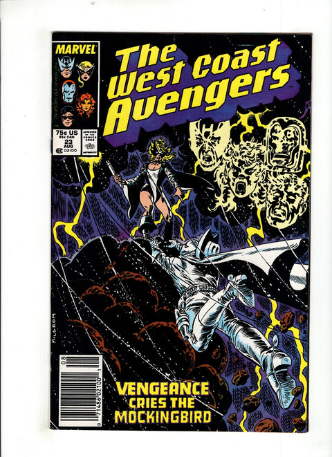 The West Coast Avengers, Vol. 2 #23 (1987) Newsstand Edition