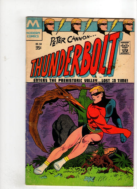 Thunderbolt, Vol. 2 #58 (Cvr B) (1977) Modern Comics Reprint B Modern Comics Reprint Buy & Sell Comics Online Comic Shop Toronto Canada