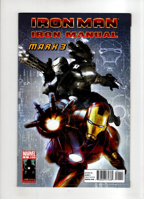 Iron Man: Iron Manual Mark 3 #1 (2010) Buy & Sell Comics Online Comic Shop Toronto Canada