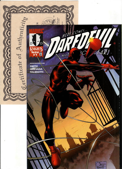 Daredevil, Vol. 2 #1 (Cvr C) (1998) Joe Quesada DF Exclusive Variant C Joe Quesada DF Exclusive Variant Buy & Sell Comics Online Comic Shop Toronto Canada