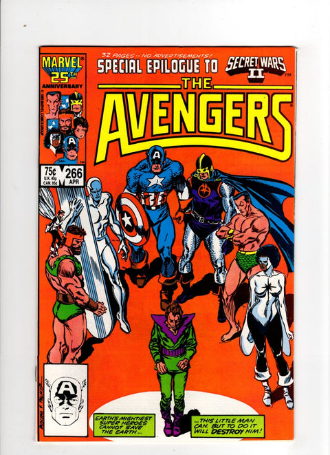 The Avengers, Vol. 1 #266 (1986) Buy & Sell Comics Online Comic Shop Toronto Canada