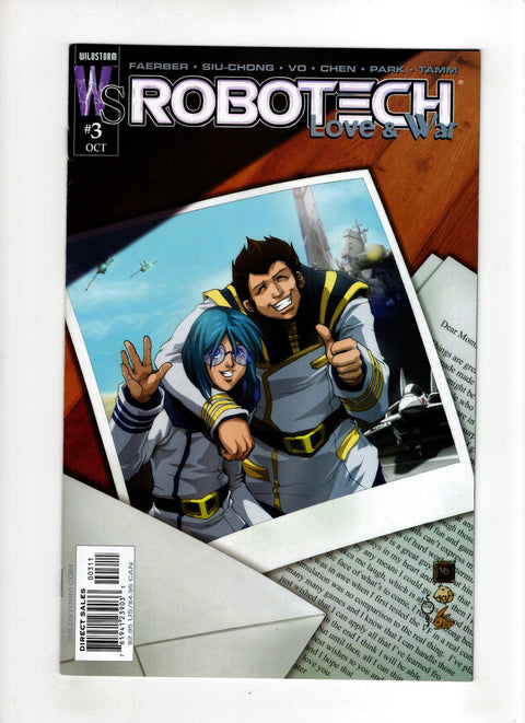 Robotech: Love & War #3 (Cvr B) (2003) Killian Plunkett & Jeromy Cox Variant B Killian Plunkett & Jeromy Cox Variant Buy & Sell Comics Online Comic Shop Toronto Canada