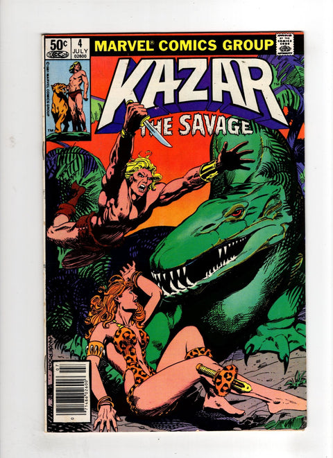 Ka-Zar, Vol. 3 #4 (1981) Newsstand Edition Newsstand Edition Buy & Sell Comics Online Comic Shop Toronto Canada