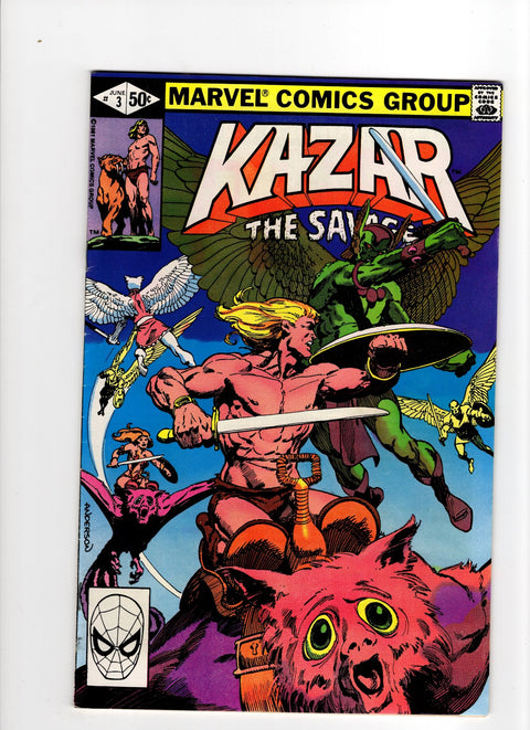 Ka-Zar, Vol. 3 #3 (1981) Buy & Sell Comics Online Comic Shop Toronto Canada