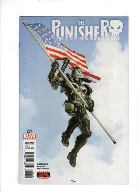 The Punisher, Vol. 11 #224 (2018) Frank Castle Becomes War Machine Frank Castle Becomes War Machine Buy & Sell Comics Online Comic Shop Toronto Canada