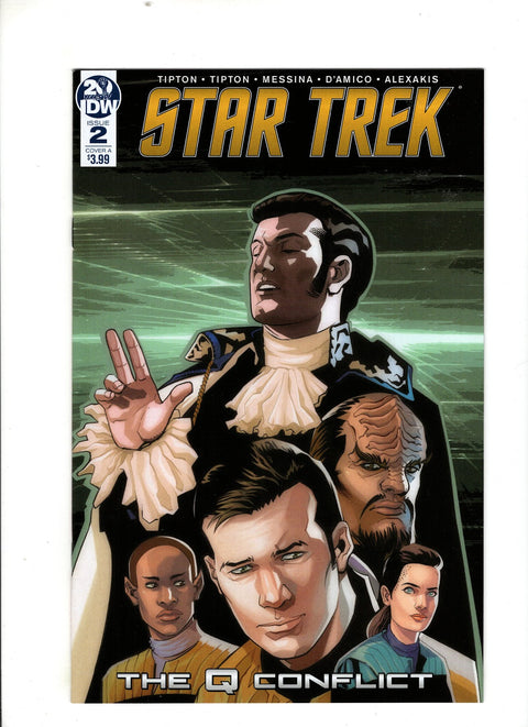 Star Trek: The Q Conflict #2 (Cvr A) (2019) David Messina A David Messina Buy & Sell Comics Online Comic Shop Toronto Canada