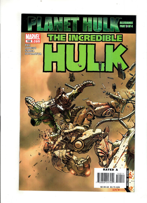 The Incredible Hulk, Vol. 2 #102 (Cvr A) (2007) A Buy & Sell Comics Online Comic Shop Toronto Canada