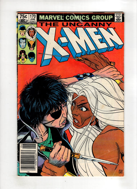 Uncanny X-Men, Vol. 1 #170 (1983) Newsstand Edition Newsstand Edition Buy & Sell Comics Online Comic Shop Toronto Canada