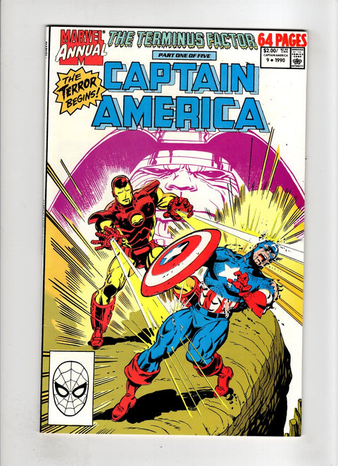 Captain America, Vol. 1 Annual #9 (1990) Buy & Sell Comics Online Comic Shop Toronto Canada