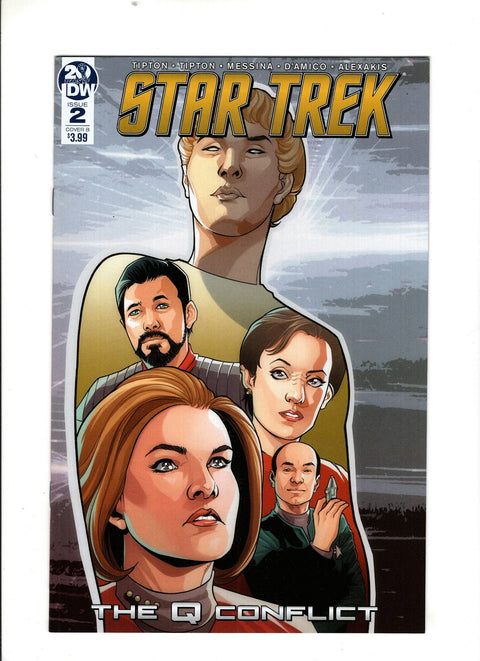 Star Trek: The Q Conflict #2 (Cvr B) (2019) B Buy & Sell Comics Online Comic Shop Toronto Canada