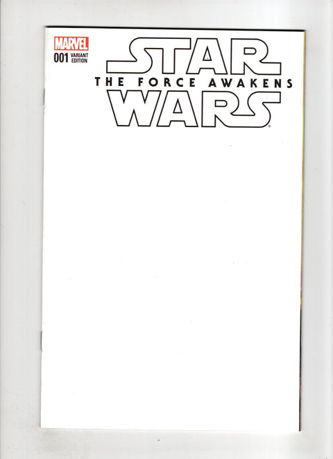 Star Wars: The Force Awakens #1 (Cvr G) (2016) Blank Variant G Blank Variant Buy & Sell Comics Online Comic Shop Toronto Canada