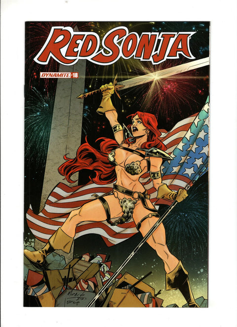 Red Sonja, Vol. 5 (Dynamite Entertainment) #18 (Cvr K) (2020) 1:7 Miracolo America Together Incentive K 1:7 Miracolo America Together Incentive Buy & Sell Comics Online Comic Shop Toronto Canada