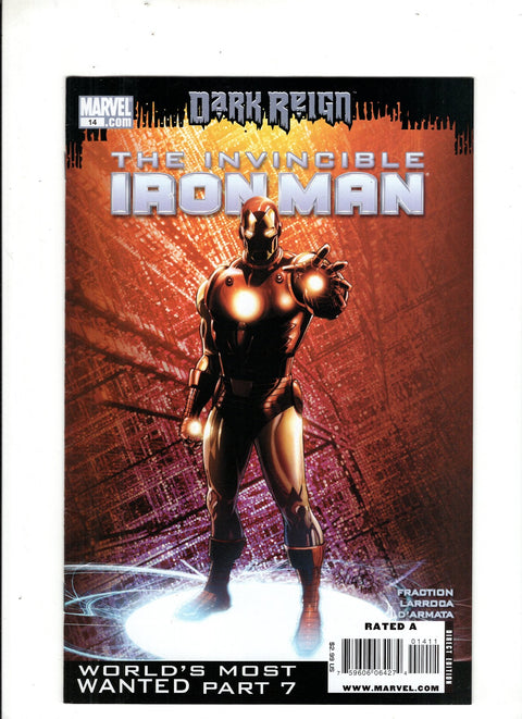 Invincible Iron Man, Vol. 1 #14 (Cvr A) (2009) Salvador Larroca A Salvador Larroca Buy & Sell Comics Online Comic Shop Toronto Canada