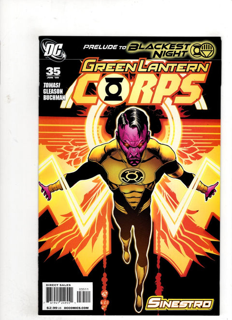 Green Lantern Corps, Vol. 1 #35 (Cvr B) (2009) Patrick Gleason Corrected B Patrick Gleason Corrected Buy & Sell Comics Online Comic Shop Toronto Canada