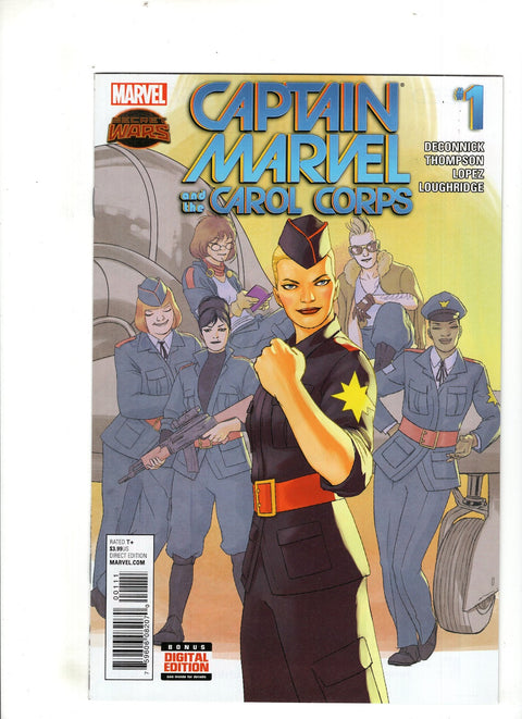 Captain Marvel & The Carol Corps #1 (Cvr A) (2015) David López A David López Buy & Sell Comics Online Comic Shop Toronto Canada