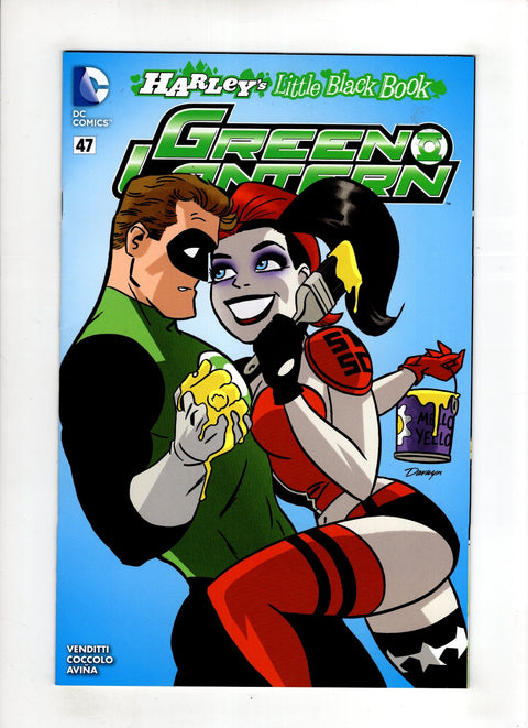 Green Lantern, Vol. 5 #47 (Cvr B) (2015) Darwyn Cooke Harley Quinn Variant B Darwyn Cooke Harley Quinn Variant Buy & Sell Comics Online Comic Shop Toronto Canada