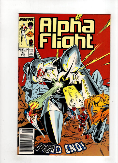 Alpha Flight, Vol. 1 #73 (1989) John Calimee John Calimee Buy & Sell Comics Online Comic Shop Toronto Canada