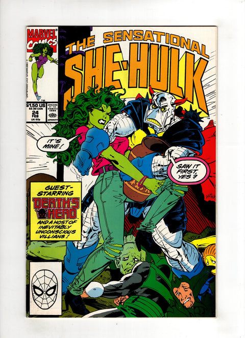 The Sensational She-Hulk, Vol. 1 #24 (1990) Buy & Sell Comics Online Comic Shop Toronto Canada