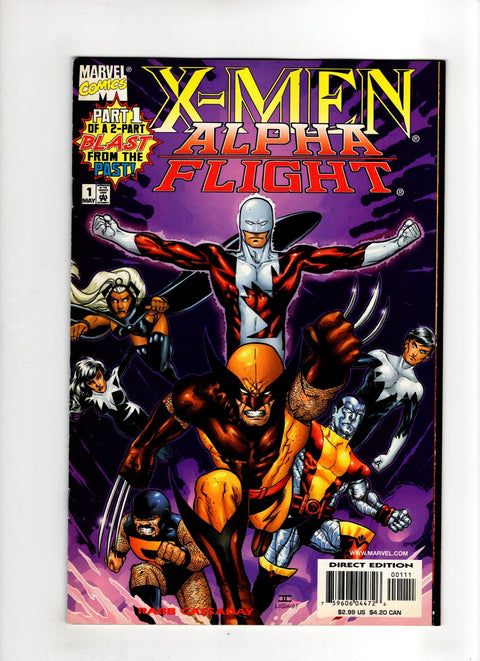 X-Men / Alpha Flight, Vol. 2 #1 (1998) Buy & Sell Comics Online Comic Shop Toronto Canada