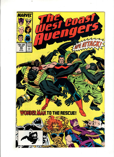 The West Coast Avengers, Vol. 2 #33 (1988)
