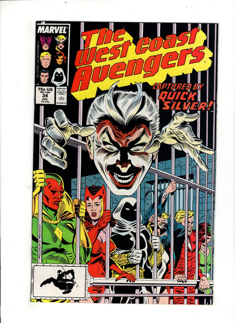 The West Coast Avengers, Vol. 2 #34 (1988)