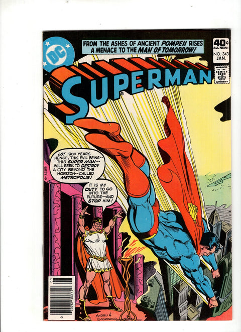 Superman, Vol. 1 #343 (1979) Buy & Sell Comics Online Comic Shop Toronto Canada