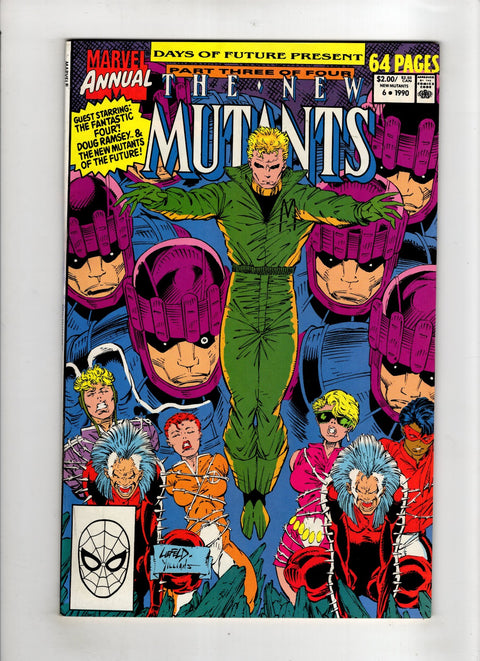 New Mutants, Vol. 1 Annual #6 (1990) Buy & Sell Comics Online Comic Shop Toronto Canada
