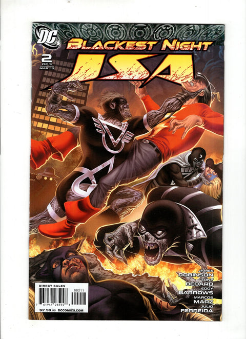 Blackest Night: JSA #2 (Cvr A) (2010) Eddy Barrows