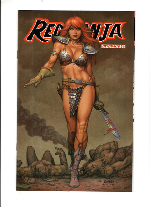 Red Sonja, Vol. 5 (Dynamite Entertainment) #20 (Cvr B) (2020) Joseph Michael Linsner B Joseph Michael Linsner Buy & Sell Comics Online Comic Shop Toronto Canada