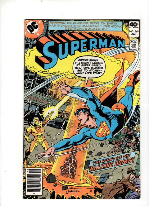 Superman, Vol. 1 #340 (1979) Buy & Sell Comics Online Comic Shop Toronto Canada