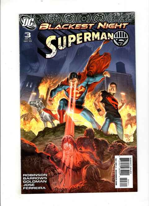 Blackest Night: Superman #3 (Cvr A) (2009) Eddy Barrows