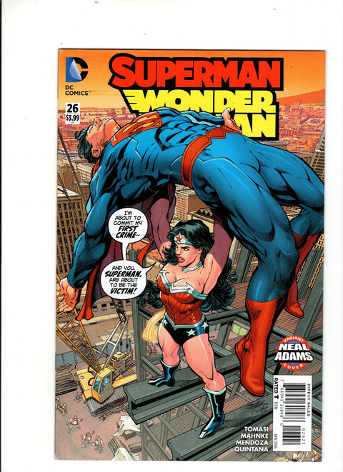 Superman / Wonder Woman #26 (Cvr B) (2016) Neal Adams Variant B Neal Adams Variant Buy & Sell Comics Online Comic Shop Toronto Canada